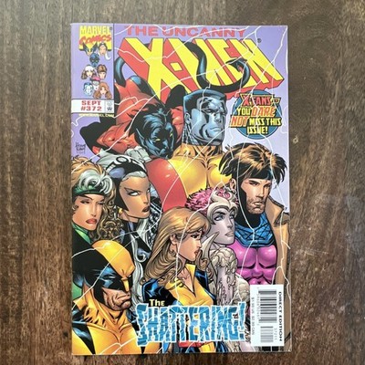 Marvel Comics NEW ERA The Uncanny X-Men #372 The Shattering 1999 Adam Kubert