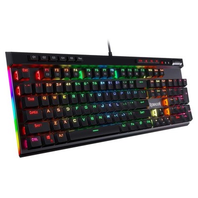 Redragon K580 VATA RGB LED Backlit Mechanical Gaming Keyboard with Macro Keys...