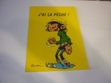 Carte postale card 10x15cm BD bande dessinée GASTON LAGAFFE FRANQUIN