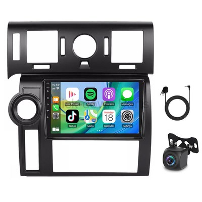 For 2008-2009 Hummer H2 GPS Navi Radio Android Auto WIFI 4G+64G fit for Carplay