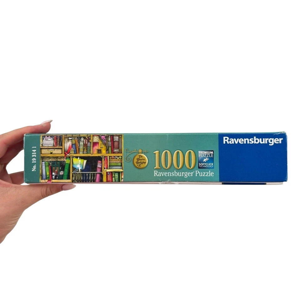 Librería Ravensburger The Bizarre No. Rompecabezas de 1000 piezas *COMPLETO* Foto 2 de 4