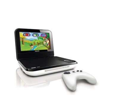 New Philips PD703 Portable DVD Player 7''  Video Game Controller