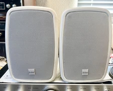Bowers Wilkins B&W WM4 Outdoor Weatherproof Monitor Speakers; Tested Mountable