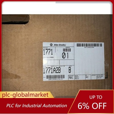 AB 1771-A2B 8-Slot Back Panel Mount Universal Input/Output Chassis US Free Tax