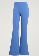adidas Womens Soft Lux Flared Tracksuit Bottoms Pants Size Uk XS New With Tags