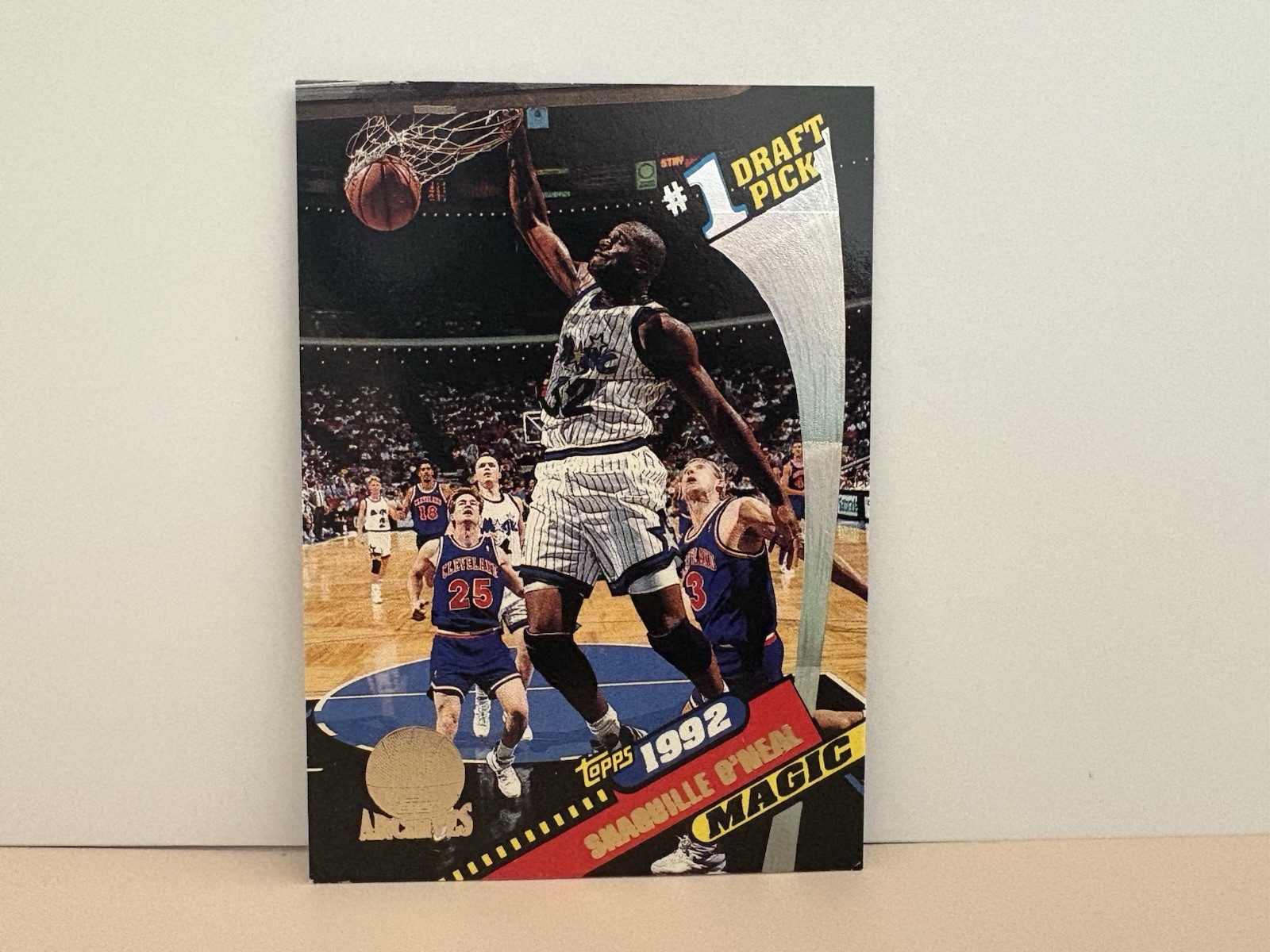 Shaquille O’Neal - 1992 Topps Archives - #1 Draft Pick - #150 Rookie Card