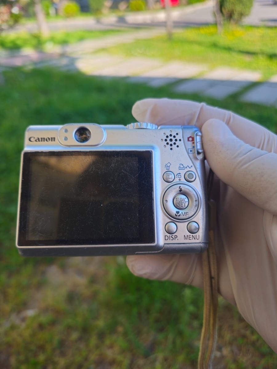 Canon PowerShot A540 6.0MP Digital Camera - Silver for sale online
