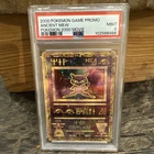 2000 Pokemon Ancient Mew PSA 9 MINT Pokémon Movie Game Promo Double Holo Card