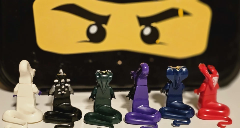 Custom Lego Ninjago Fangtom Pythor  Rise of the Snakes Lot Of 6! 9450, 9446 9445 - Image 2 of 2