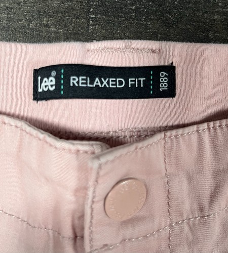 Lee Relaxed Fit 1889 Damen-Caprihose Stretchbund rosa 12P - Bild 5 von 6