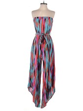 Savanna Jane Women Blue Jumpsuit S