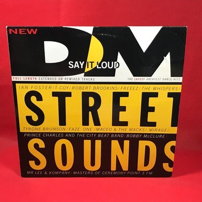 VARIOUS Street Sounds  87-1 1987 UK Double vinyl LP Faze One Freez Mirage record