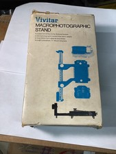 VIVITAR MACROPHOTOGRAPHIC STAND FOR VIVITAR BELLOWS SYSTEM
