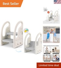 Eco-Friendly Toddler Step Stool: Lightweight, Stable Ideal for Potty Training
