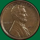 1911-S Lincoln Wheat Cent Choice Almost Uncirculated AU+/UNC Coin #33170