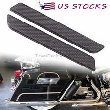 Saddlebags Hard Latch Insert Reflector Side Bag For Harley Touring 1996-2013 New
