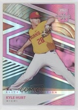 2020 Panini Elite Extra Edition Pink Kyle Hurt #141 0d1w
