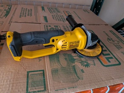 DEWALT DCG412 20V MAX CORDLESS ANGLE GRINDER (TOOL ONLY) EUC