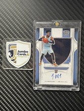 Ja Morant 2019-20 Panini Crown Royale RC Rookie Patch Auto /199 Grizzlies RPA