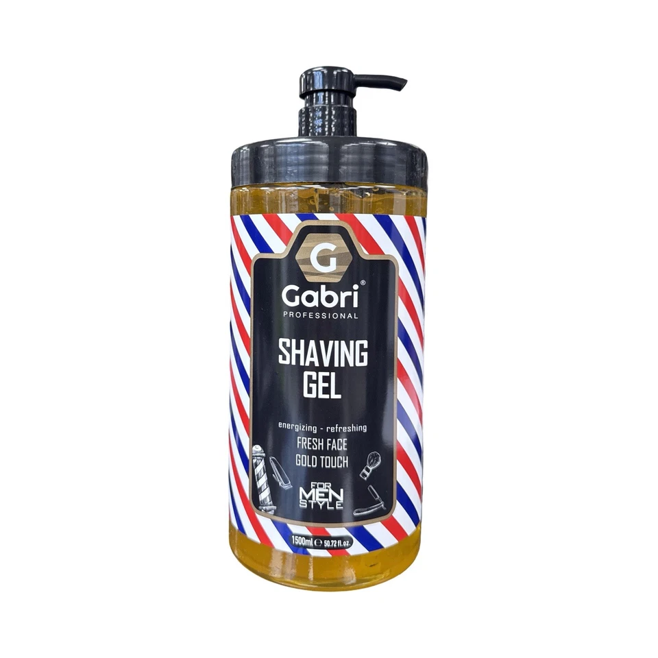 Gabri Professional - Shaving Gel Cream Fresh Face Gold Touch 1500ml