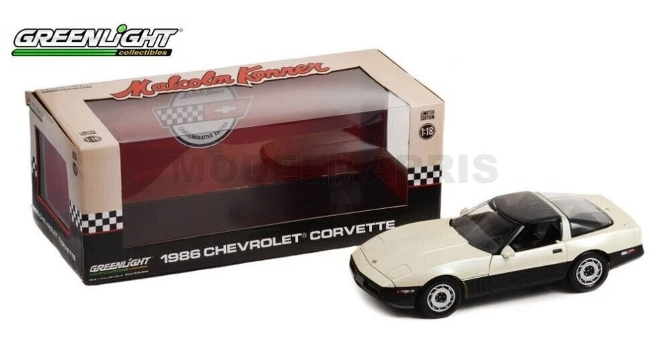 Chevrolet Greenlight 13632 - Corvette C4 cupé 1986 - Malcom Konner Foto 4 de 4