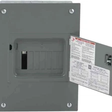 Square D QO816L100DF QO 100 Amp 8-Space 16-Circuit Indoor Main Lug Load Center