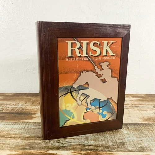 [Unplayed] Risk Vintage Bookshelf Edition in Wooden Box - Parker Brothers