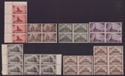 Russia 1937 - Lot Ex Mi No. 558-565 ** - MNH - Defects / Faults