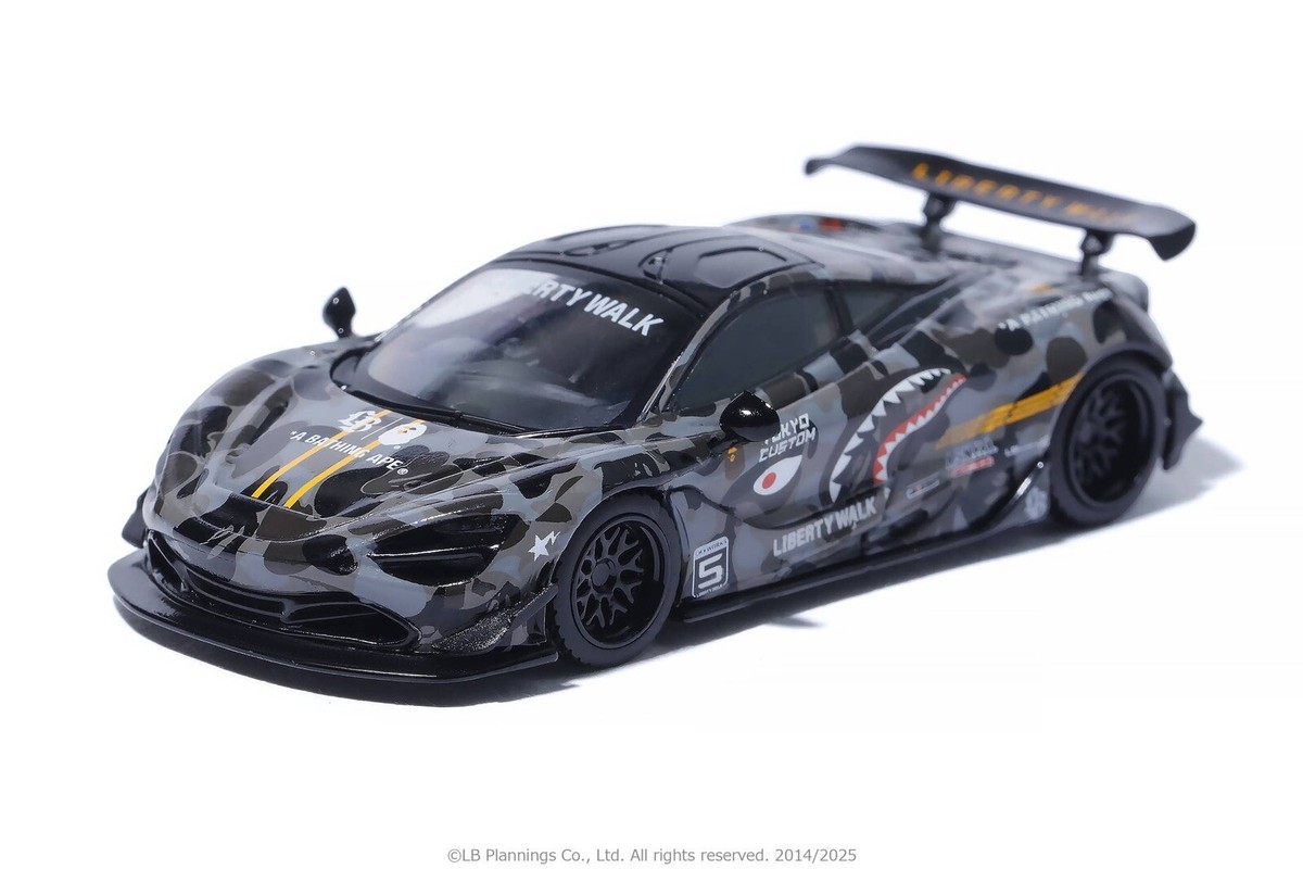 BAPE MINI GT ミニカー MiniGT TAS25 Limited Edition Liberty Walk x A Bathing Ape LB RX-7
