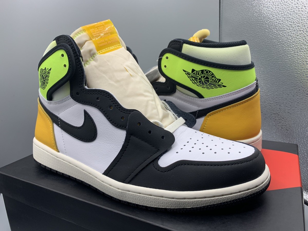 靴 Nike AirJordan 1 High OG Volt Gold AIR JORDAN 1 HIGH VOLT GOLD REVIEW & ON FEET *WATCH BEFORE