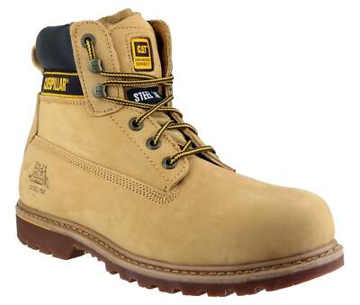 Caterpillar Holton S3 Goodyear rahmengenähte Sicherheitsstiefel