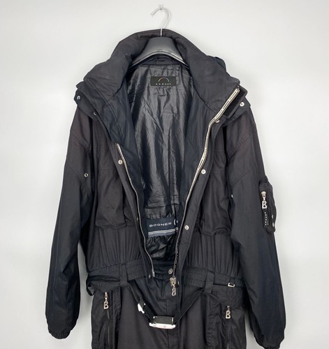 Vintage BOGNER 90s SKI Suit Black Jacket + Pant - Picture 3 of 14