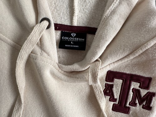 Texas A&M Hoodie Sweatshirt Size Large - Picture 3 of 3