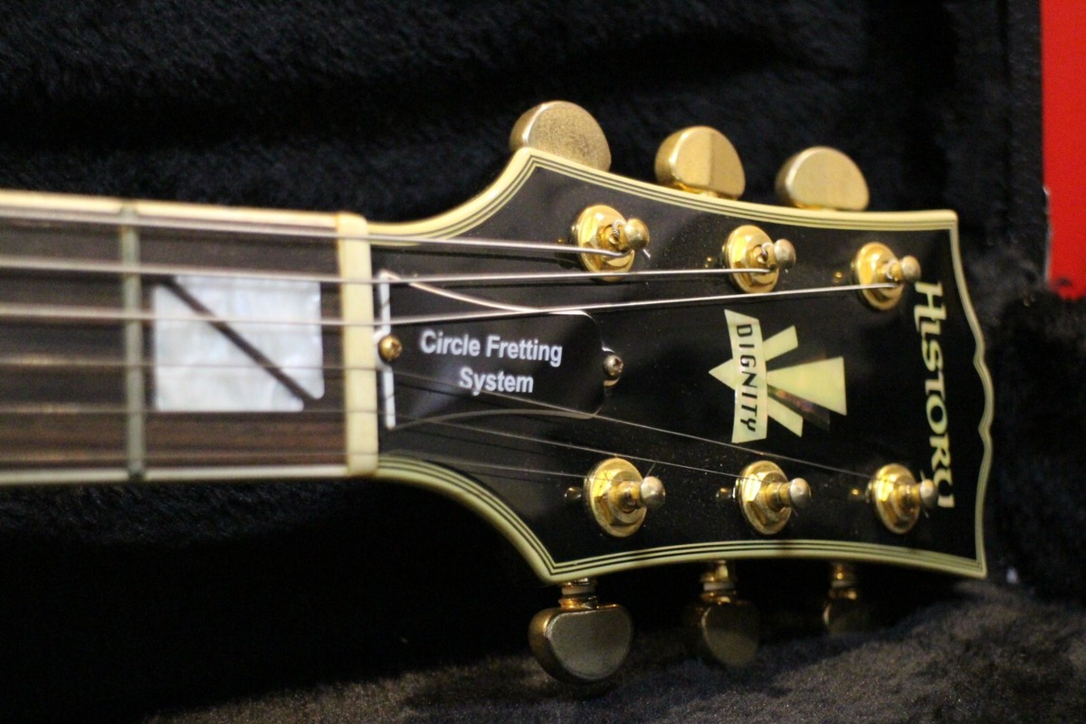 USED History Dignity Lespaul Custom Model Black Electric