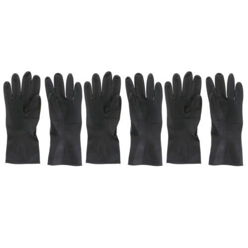 3 Pairs Barber Hair Dye Gloves Hand Protectors Hair Beauty Tools