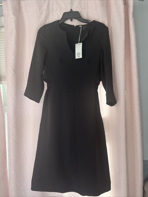 cos short black dress Women's Black Dresses