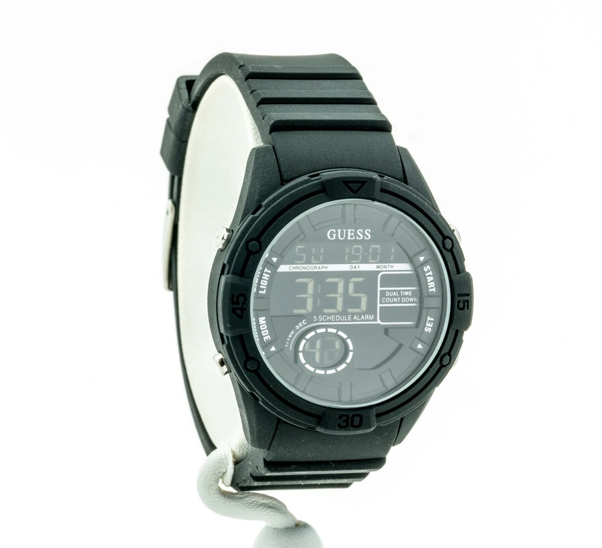 Guess watches shop black