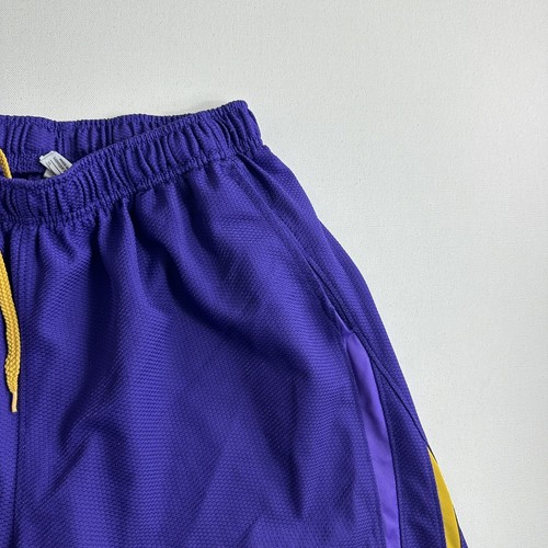Nike Boys Kobe Essential Basketball Shorts Court Purple Gold 588701-548 Mamba  - Picture 5 of 6