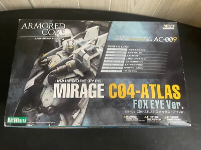 Armored Core Kit  Mirage Co4 Atlas Fox Eye Ver Jack-0 Model Kit