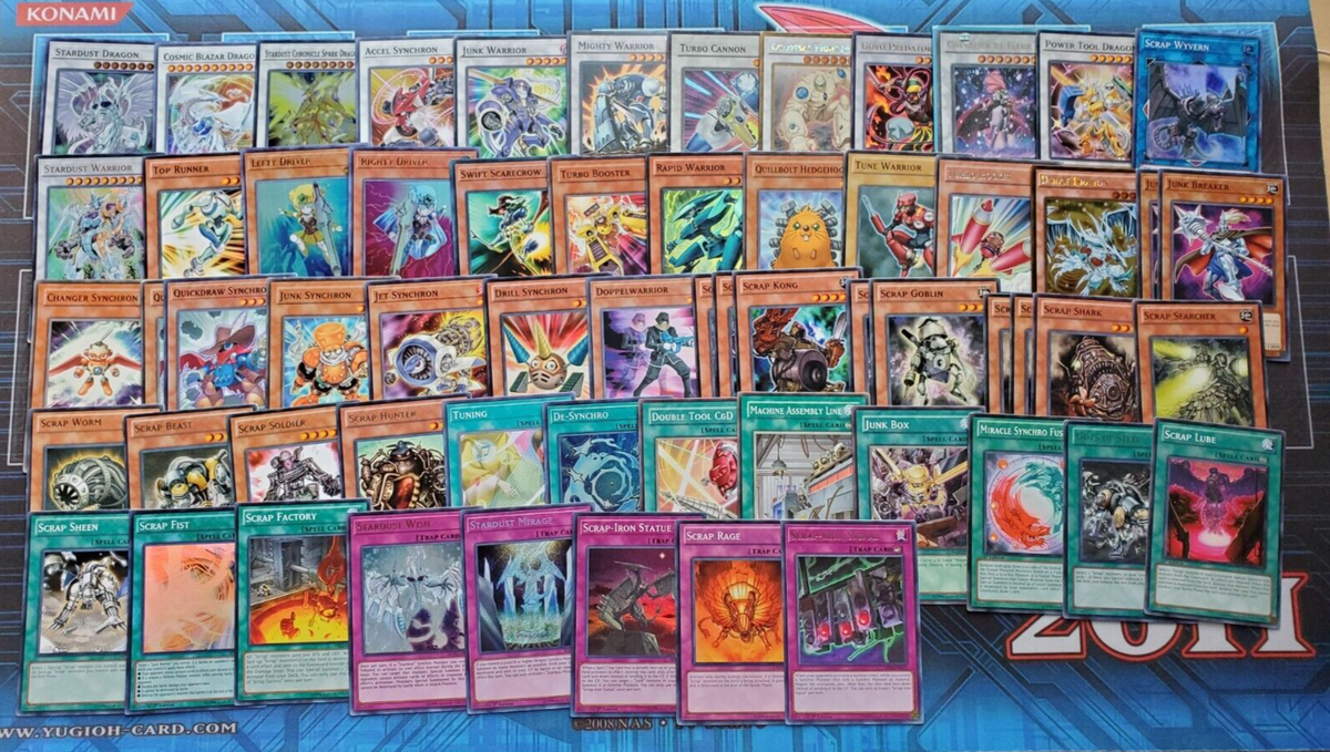 Yugioh Complete Synchron Deck! Stardust Junk Scrap | eBay Yugioh Complete Synchron Deck! Stardust Junk Scrap | eBay