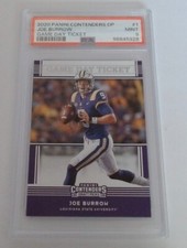 2020 Panini Contenders Draft Picks Game Day Tickets #1 Joe Burrow RC
