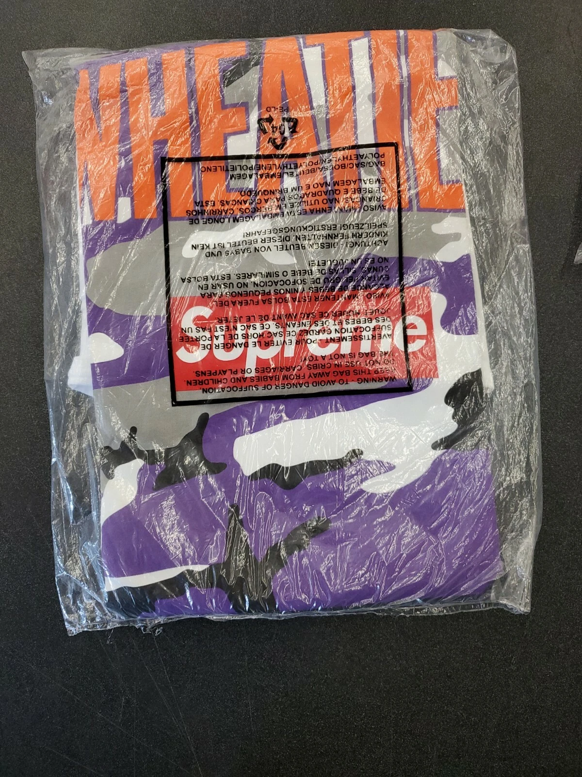 Supreme Wheaties Tee, White Size MEDIUM