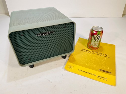 Vintage 1960s Heathkit HP-23B Power Supply SB-600 Tube HAM Radio Speaker in Cab