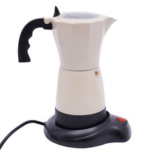 300ml/12.68oz Elektrischer Espresso-Kocher Espressomaschine Kaffeekanne 480W
