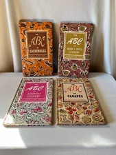 Set of (4) Vintage "Peter Pauper Press" 1950's 'The ABC' Cookbooks