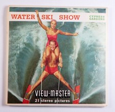 View-Master Water Ski Show Cypress Gardens Florida 3 reel packet A967