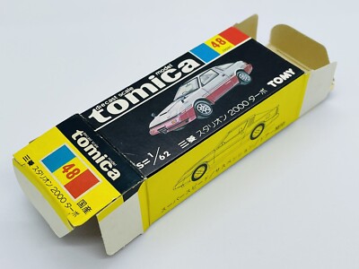 Tomica Tomy 48-4-5 Mitsubishi Starion 2000 Turbo - Red Tomica Tomy 48-4-5 Mitsubishi Starion 2000 Turbo - Red