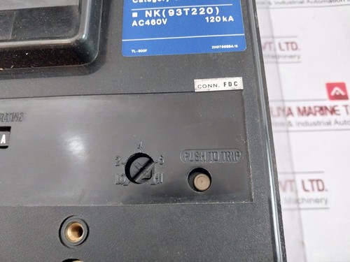 Terasaki TL-800F Tembreak Circuit Breaker 3 Pole At 45 C AC690V 60HZ 700A - Picture 12 of 15