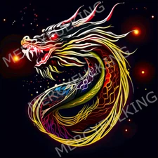 Dragon - Digital AI Art Image (4k HD) High Resolution Print Download