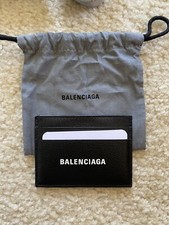 Authentic balenciaga card holder In Black